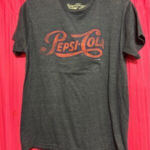 #0040 SAVVY Men's size medium Pepsi-Cola T-shirt cotton blend